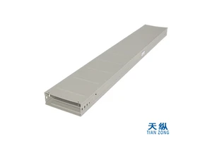 Custom Size Fireproof Cable Tray High Strength Corrosion Resistant Molded Trough Type Cable Tray for Electrical Wiring
