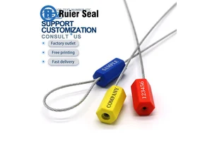 REC001 Cable Security Seal Hexagonal Cable Seal For Trucks Container ISO Certified Custom Security Seal Manufacturer