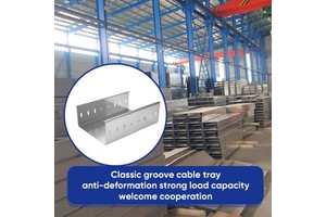 Customized Groove Cable Tray Any Size Color Perforated Or Solid Bottom For Data Center Server Room Wholesale OEM ODM