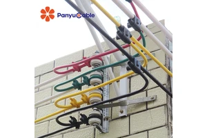 Cable Clamps Wire Rope Clips Dedicated to the Power Grid Industry Cable Clamps Pvc Plastic Line Tie Transmission Line Hardware