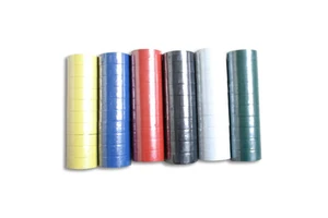 Vinyl Insulating Electrical Tape 3/4" X 66' X 7 Mil UL Certificated 1 X 20' Container Flame Retardant Strong Tensile Strength