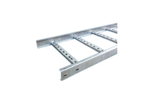 Premium Steel Galvanized Powder Coated Anti-Corrosion Ladder Type Ventilated Cable Tray 80 Pcs Capacity Direct Manufacturer Ajay
