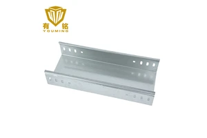 China Cable Tray Steel Wire Mesh Trough Bridge For Cable Tray Connection
