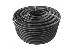 54.5mm High Temperature Resistant Nylon Corrugated Conduit Open Type Flame Retardant Wire Cable Protective Sleeve