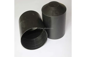 Moisture Resistant Electrical Heat Shrink Cable End Caps with Spiral Glue Inside in EU