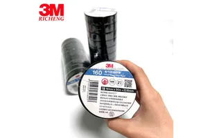Wholesale 3M 160 Vinyl Electrical Tape 18mm x 20m Flame Retardant PVC Insulating Tape for Electrical Engineering and Repairing