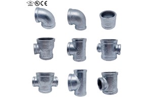 FM UL For Galvanized Ductile Iron Socket Pipe Fitting DN50-DN400 Size 60-426