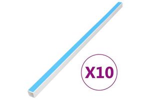 32.8' PVC Cable Trunking Self-Adhesive Wiring Ducts 0.8"x0.4"