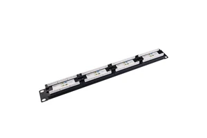Cat6 24 Port Network Patch Panel Designed for Professional Cabling Installations