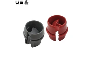 3/4 " Red 1/2'' Gray Sheathed Non-Metallic Plastic Wire Connectors Snap Style Flame Retardant Cable Connectors
