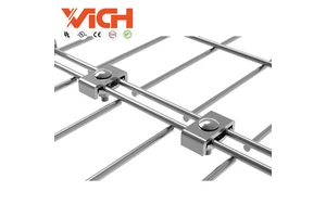 Custom Size Wire Cable Basket Tray with Snap-On Connector