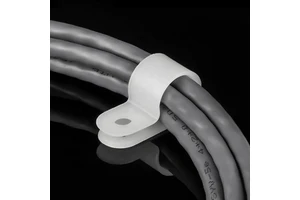 ELEHK Nylon Cable Clips CC Wire Clip PA66 R-Type Cable Clamps