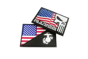 Custom Pvc Rubber Patch Customized Sew On Patches Label Rubber Embossed 3d Soft Hat Garment Pvc Hat Patches