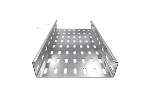 Hot-Dip Galvanized Stainless Steel Fireproof Cable Tray With Perforated Holes Long Holes Porous Tray-Cable Tray Manufacturers