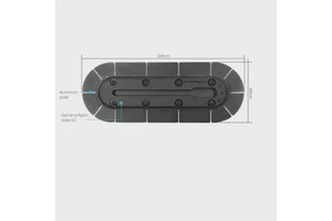 Free of Punching Glue Paste Track Base Adhesive Mount Ball Head Mounts Phone Holder for Boat Kayak Slide Mount Track for Ram