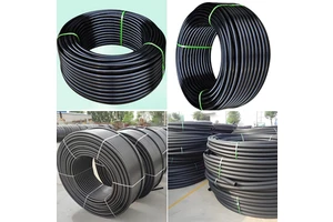 High Pressure Flexible HDPE Corrugated Conduit Pipe Electrical Cable Protection PE Wire Duct for Outdoor Use Qianxin Brand ISO