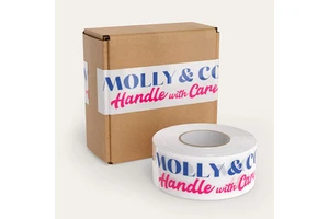 Waterproof Adhesive Sticky Custom Printing Shipping Tap Transparent Logo Box Sealing Custom Packing Tape