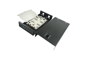 Portable 8-Port Mini ODF-SC/UPC Fiber Optic Patch Panel Quick Setup for POE 4G 3G GSM Networks