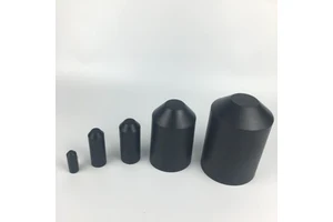 Adhesive Coated Heat Shrinkable Cable Wire Sealing End Cap Terminal Protection for Cable Terminal Protection