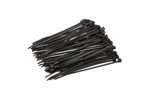 Large Black Nylon Cable Ties Self-Locking Thick Heat Resistant Zip Ties Big Wide Wire Fasteners Industrial Tie Wraps for Outdoor