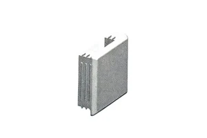 C-shaped Carbon Steel Galvanized End Cap for Wire Mesh Cable Tray Sealing