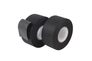 Black Cotton-Backed Insulating Tape Heat-Resistant for Electrical Insulation and Cable Securing