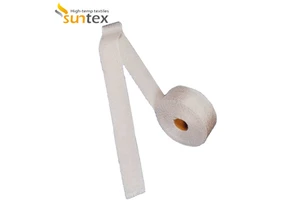 High Temperature Woven Fiberglass Flat Gasket Tape For Boiler & Furnace Thermal Insulation