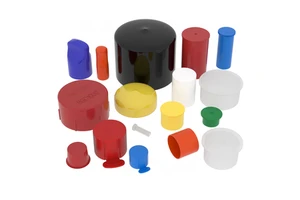 PVC Pipe Covers Round Female Threaded Plastic Dust Cap Copper Aluminum Pipe End Cap