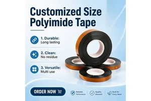 Polyimide Insulating Tape for Electronic Assembly Using Electrical Insulation Polyimide Tape for High Heat Use