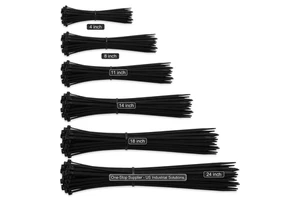 Wiring Accessories Plastic Cable Ties 300mm X 4.8mm Zip Ties Tie Straps With Custom Logo For Magnetic Cable Management