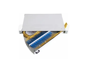 19inch 1U Side Pull Out Rack Mount Fiber Optic Patch Panel