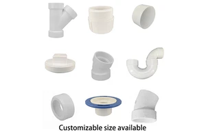 Fast Delivery Wholesale Products PVC Tools 2 Inch Street 22.5 Degree Bend Elbow PVC Pipe Fittings Elbow