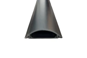 PVC Flooring Black Electric Cable Cover Cable Tray