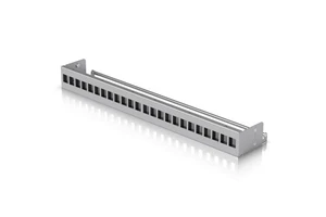 Ubiquiti UACC-Rack-Panel-Patch-Blank-24 Patch Panel, 1U, 24 Ports