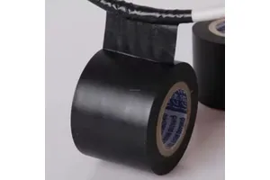 0.15mm Thick Black Industrial Electrical Tape, Oil-Resistant & Acid-Resistant, Bulk Wholesale For Construction