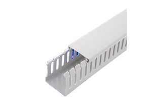 PVC Trunking 40 X 40 Slotted U Channel Wire Cable Tray