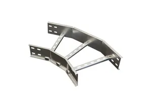 Customized Heavy-Duty Galvanized Cable Ladder Tray Multi-Specifications Industrial Construction Perforated Support Cable Laying