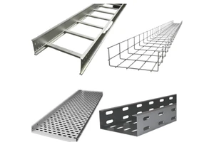 HUAPENG High-rise Building Ladder-Type Cable Tray Hot-Dip Galvanizing Process Outdoor Waterproof Cable Ladder