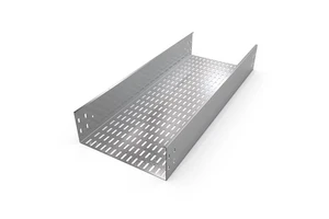 150*400mm Perfprated Cable Tray Slotted Hot Dip Galvanized Steel Cable Tray Manufacturer ISO9001