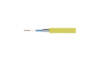 Waterproof Dustproof Flame-retardant Copper FEP Insulated 316L Carbon Steel Encapsulated Conduit Cable 2 Cores