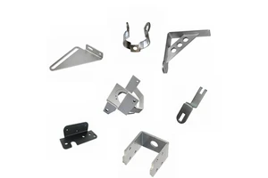 Custom Metal Brackets Mounting Hardware L/U/Triangle Shaped Stainless Steel Stamped Formed Components CNC Machined