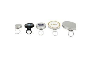 26mm 38mm 42mm Aluminium Ring Pull Cap Custom Logo Leak Proof Aluminium Cap For Water Glass Bottles