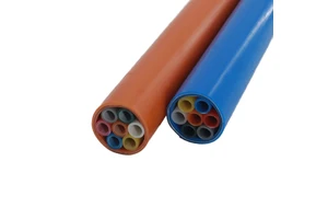 HDPE Flexible Durable High Pressure Conduit for Oil Field Fiber Optic Cable Protection and Communication Bundled Micro Duct