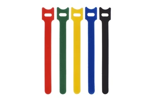 Wholesale Reusable Hook Loop Cable Ties Straps Polyester/Nylon Material 12mm X 150mm Back-to-Back Design for Electrical