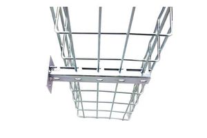 Vertical Wall Mounted Wire Mesh Cable Tray System for Efficient Space-saving Cable Routing