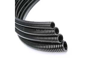Indoor Outer AD80.0 ROHS Big Size Flame Retardant Cable Wiring Tube Nylon PA Flexible Conduit For Electrical Equipment Wiring