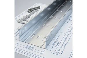 Professional SS304 Wire Mesh Cable Tray Basket Tray For Server Room Data Center Cable Management