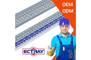 ECTRAY Galvanized Cable Tray High Quality Cable Management Tray OEM ODM Steel Cable Tray