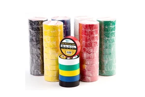PVC Insulation Tape Customized logo Waterproof Flame Retardant Electrical Insulation Industrial CE Insulating Adhesive Tape