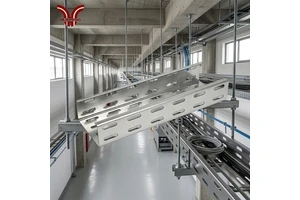 HUAPENG Stainless Steel Material Passivated Corrosion-Resistant Slotted Cable Tray Industrial Plant Perforated Cable Tray